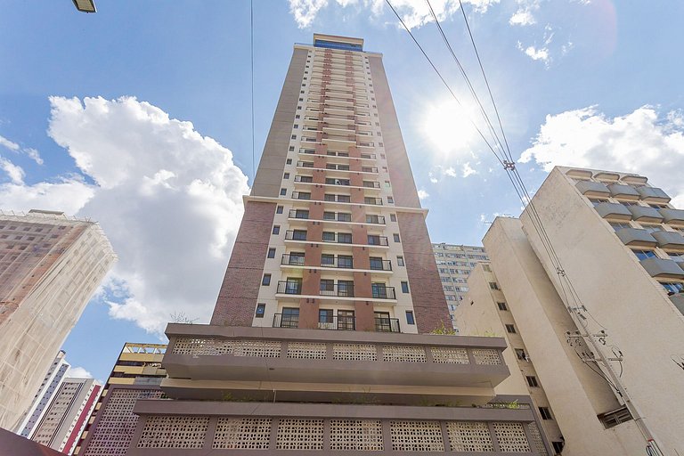 Estúdio Moderno e Completo no Coração de Curitiba