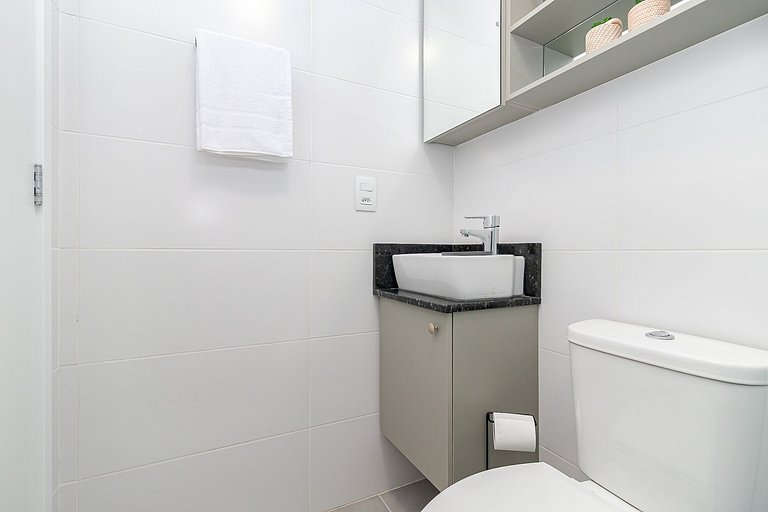 Apartamento Moderno e Completo em Curitiba