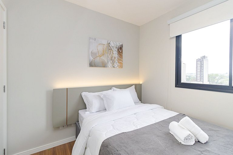 Apartamento Moderno e Completo em Curitiba