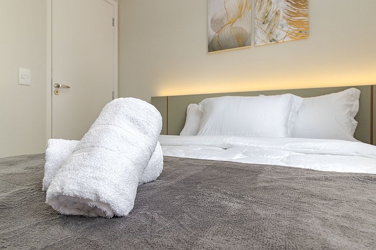 Apartamento Moderno e Completo em Curitiba