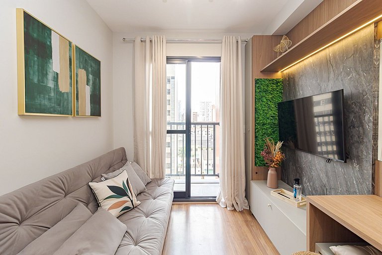 Apartamento Moderno e Completo em Curitiba