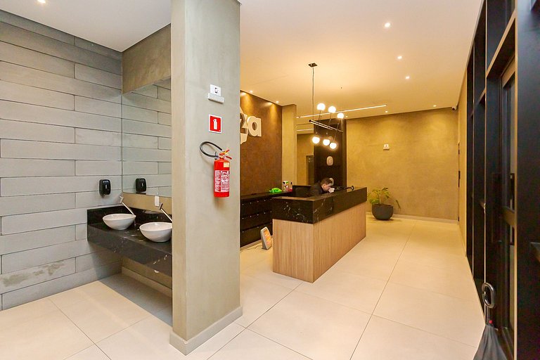 Apartamento Moderno e Completo em Curitiba