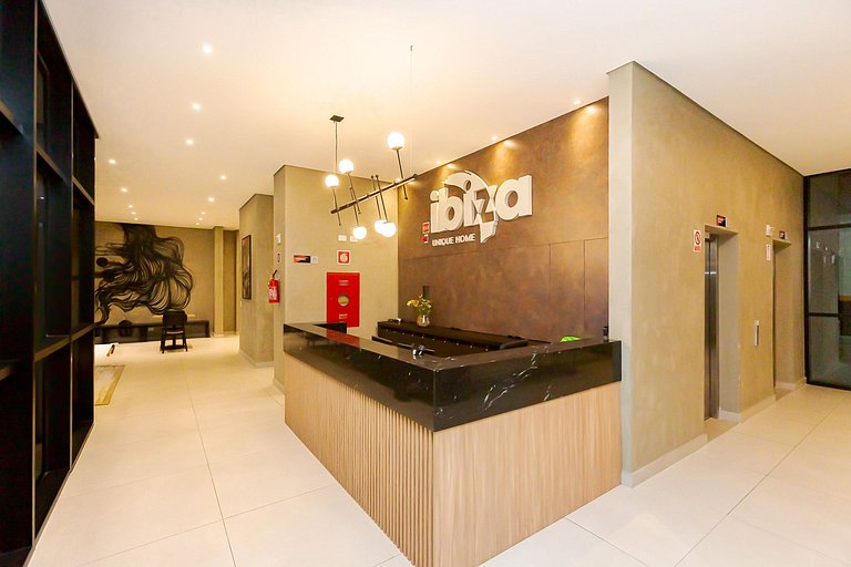 Apartamento Moderno e Completo em Curitiba