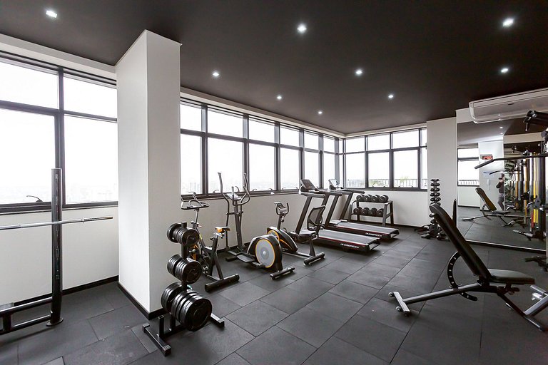 Apartamento Moderno e Completo em Curitiba