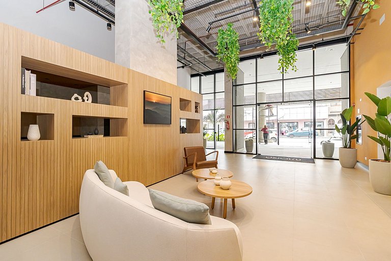 Lindo estúdio moderno com ótima localização