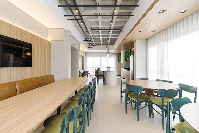 Lindo estúdio moderno com ótima localização