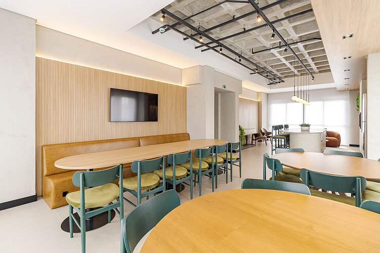 Lindo estúdio moderno com ótima localização