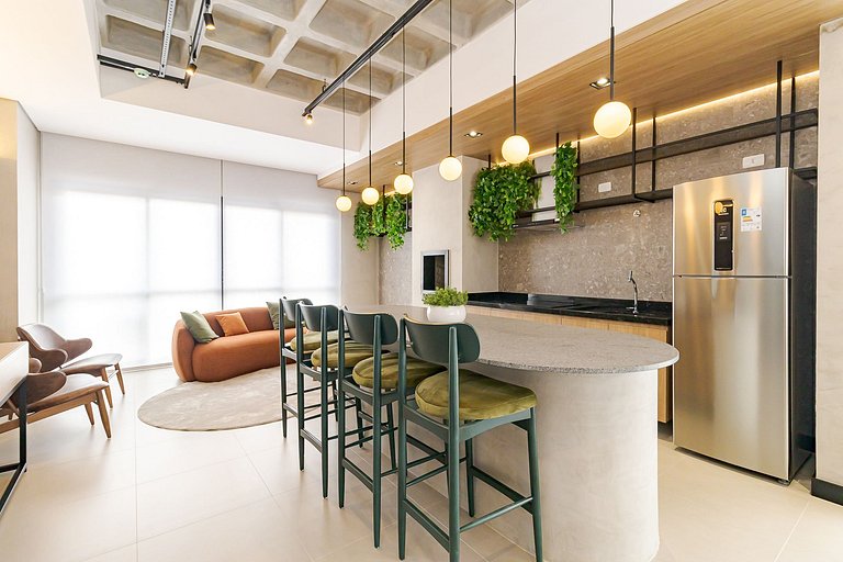 Lindo estúdio moderno com ótima localização