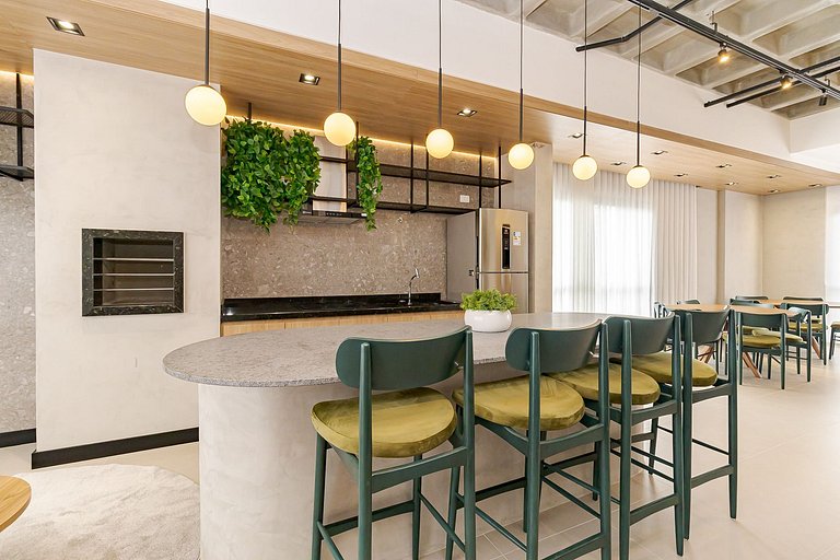 Lindo estúdio moderno com ótima localização