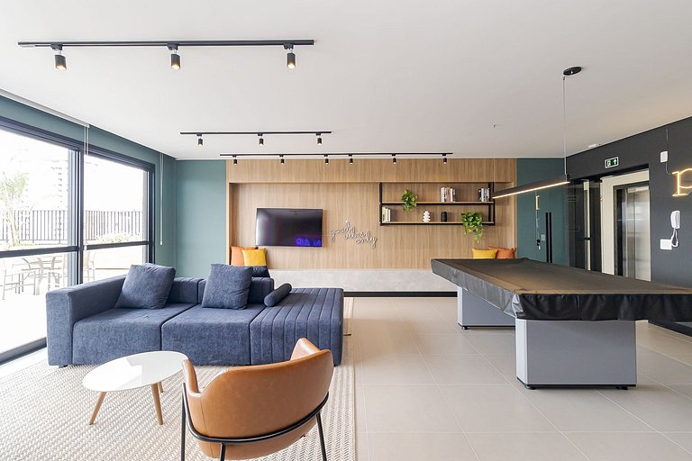 Lindo estúdio moderno com ótima localização