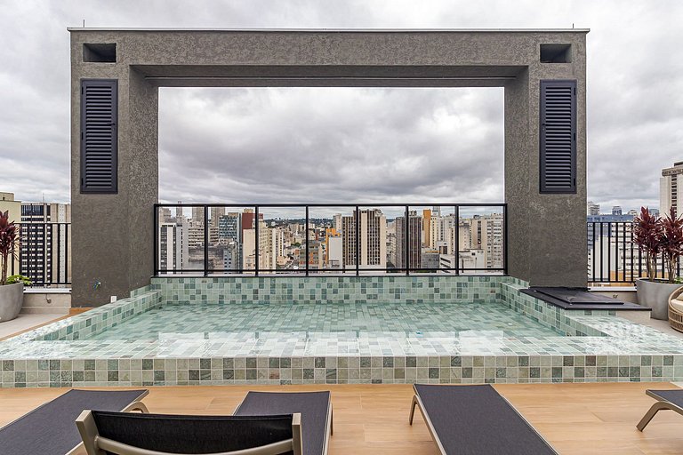 Lindo estúdio moderno com ótima localização