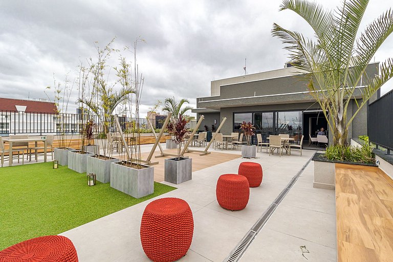 Lindo estúdio moderno com ótima localização