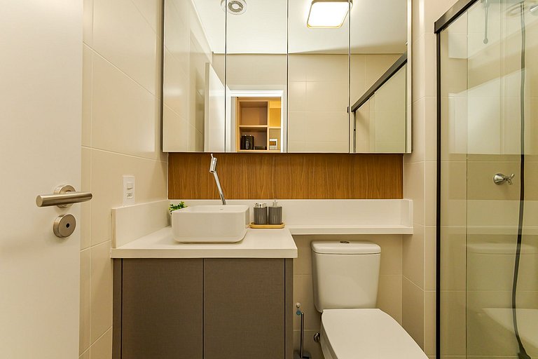 Studio premium em condomínio clube