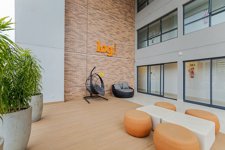 Studio premium em condomínio clube