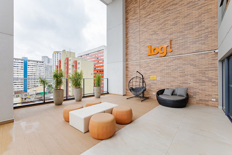 Studio premium em condomínio clube