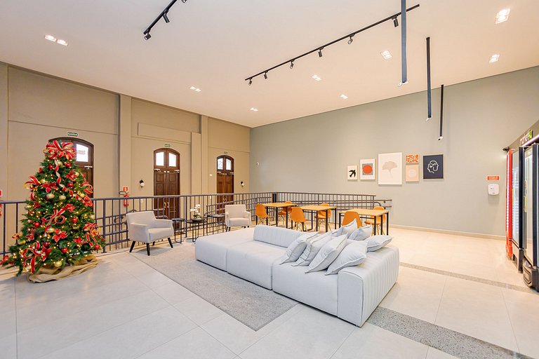 Studio premium em condomínio clube