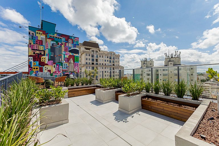 Studio premium em condomínio clube