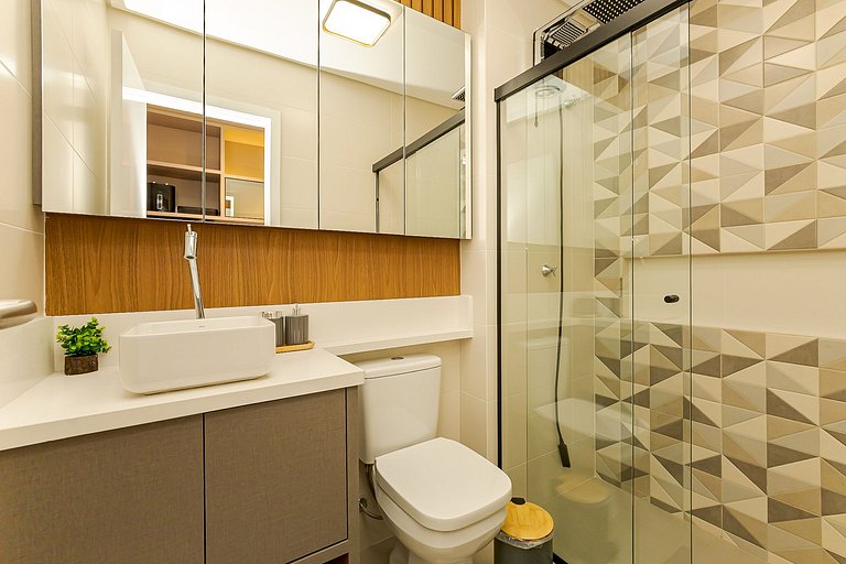 Studio premium em condomínio clube