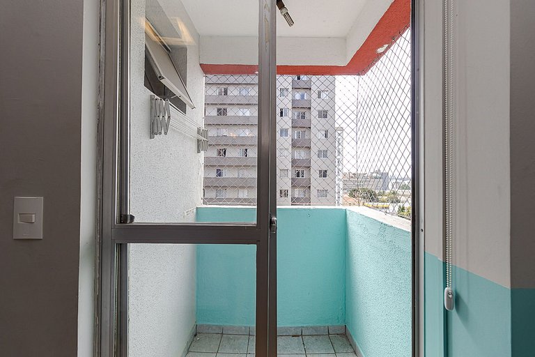 Estúdio confortável em localização privilegiada