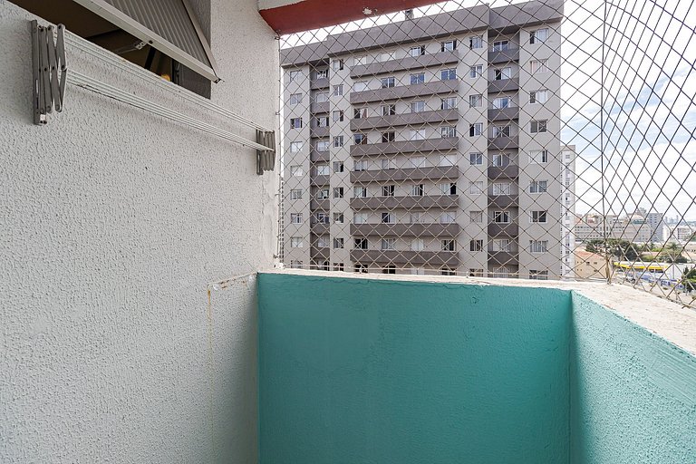 Estúdio confortável em localização privilegiada
