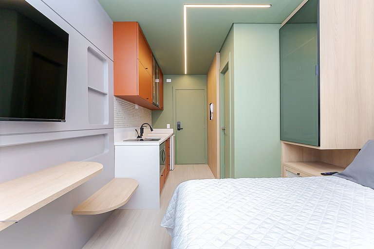 Refúgio Urbano com Design Contemporâneo
