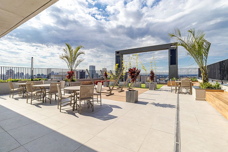 Refúgio Urbano com Design Contemporâneo