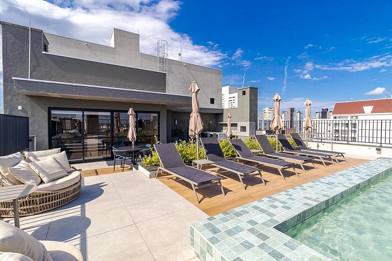 Refúgio Urbano com Design Contemporâneo