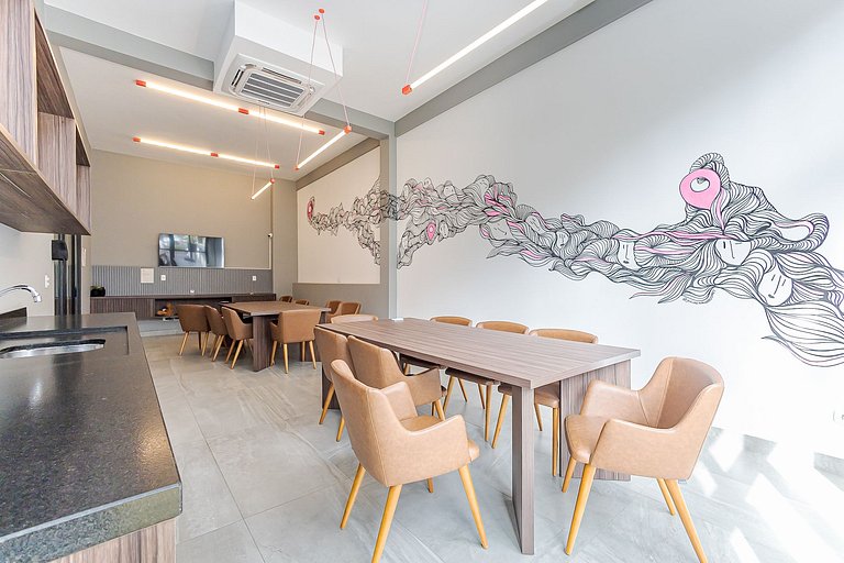 Studio aconchegante + localização perfeita